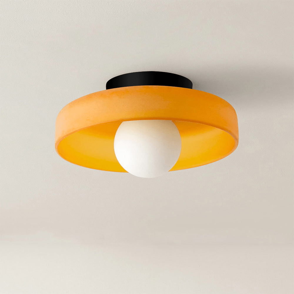 Aurevo Plafondlamp – Ronde Vorm met Dimbare LED-Verlichting & Luxe Afwerking