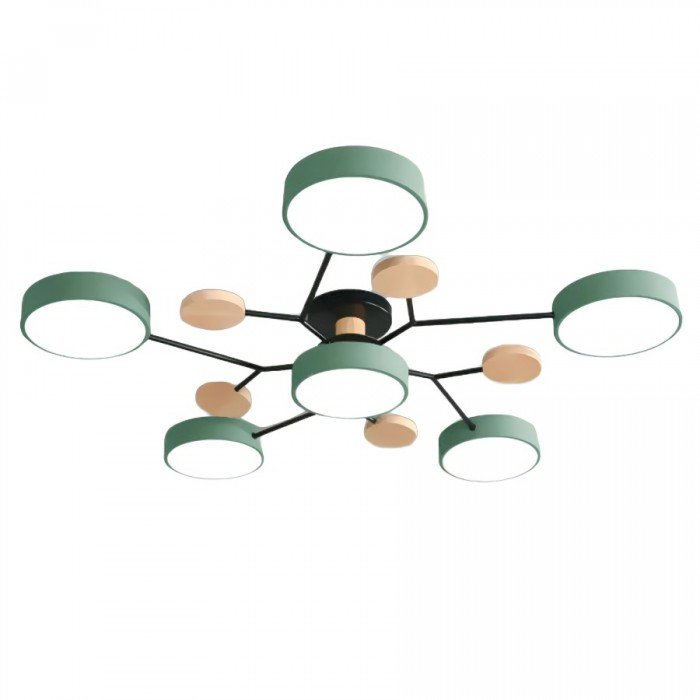Nordora – Scandinavische LED-plafondlamp vertakt design & sfeervol licht