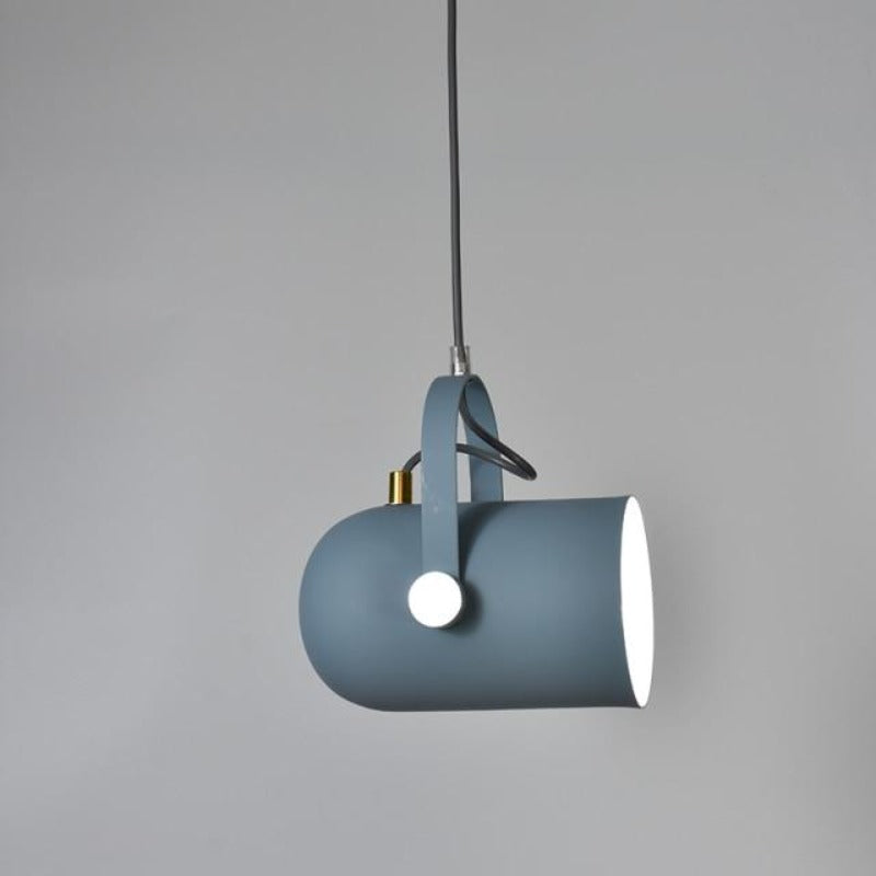 Coloria Hanglamp – Scandinavisch Design met Kleurrijke Kap & Verstelbare Kabel