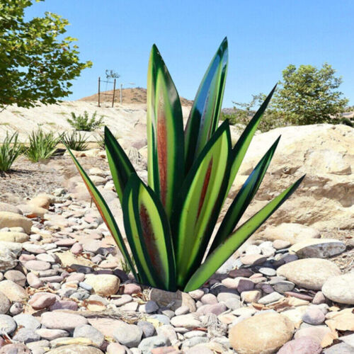 Metalen agave tuinbeeld – Onderhoudsvrij, Roestbestendig & Handgemaakt