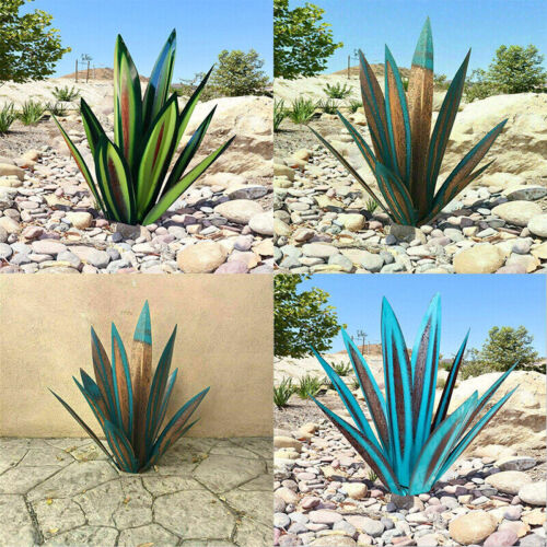 Metalen agave tuinbeeld – Onderhoudsvrij, Roestbestendig & Handgemaakt