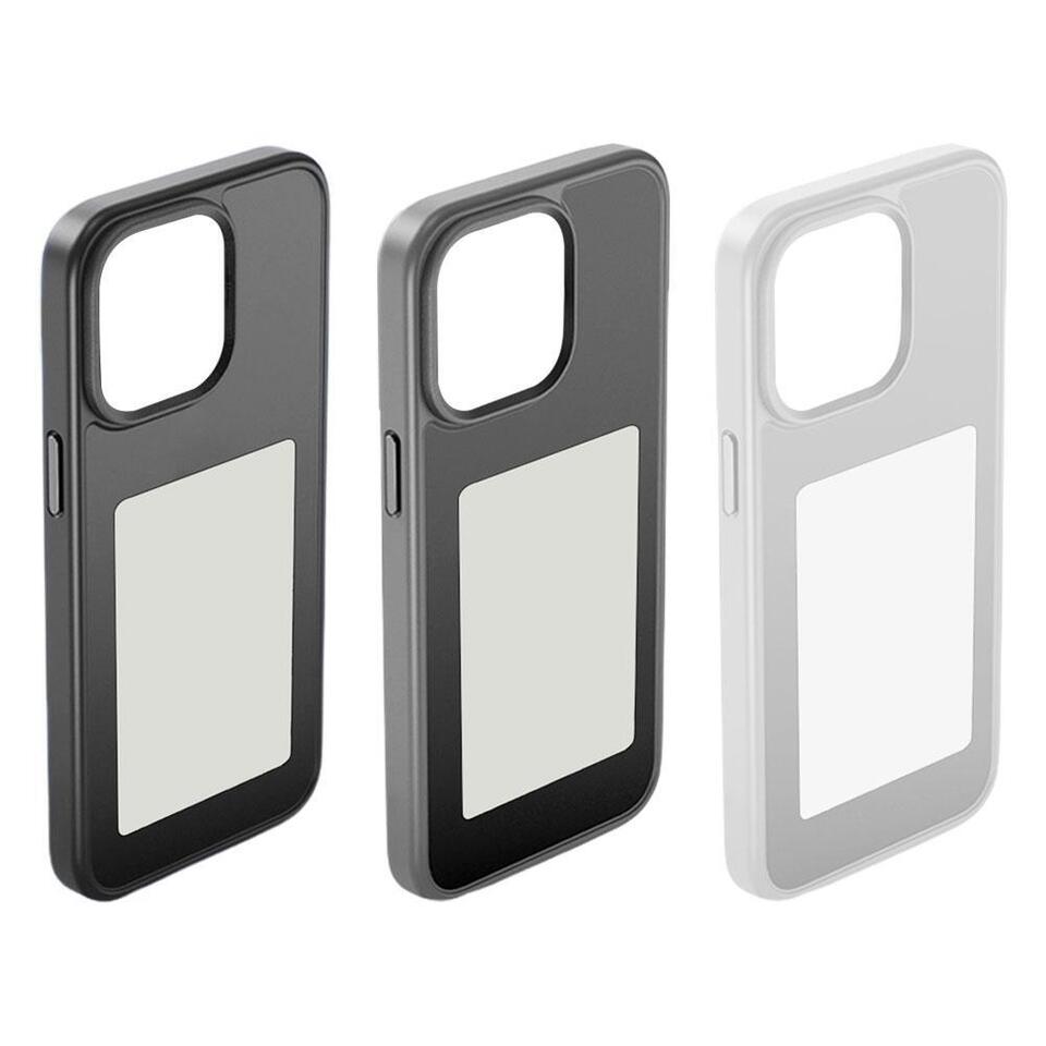 Pixen E-Ink Case – NFC Telefoonhoes met Aanpasbaar E-Ink Beeldscherm