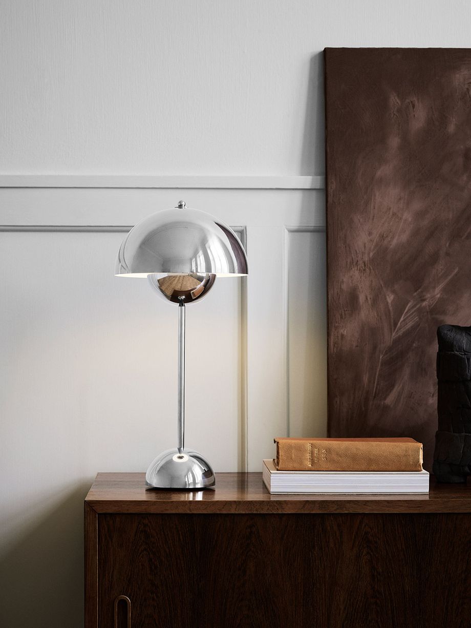 Lumiretro Umbrilight Tafellamp – Retro Lampenkap, Warm LED Licht & Klassieke Stijl