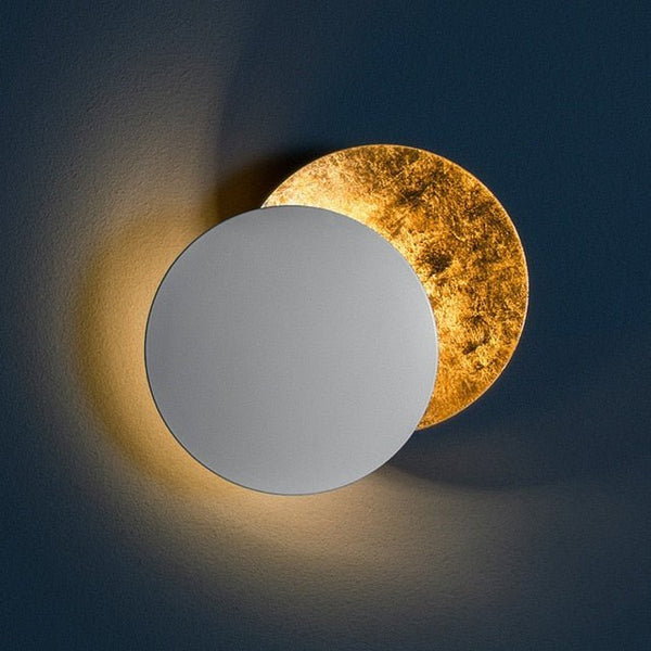SeleneLight – Wandlamp met Maanlicht Effect – Minimalistische LED Sfeerverlichting