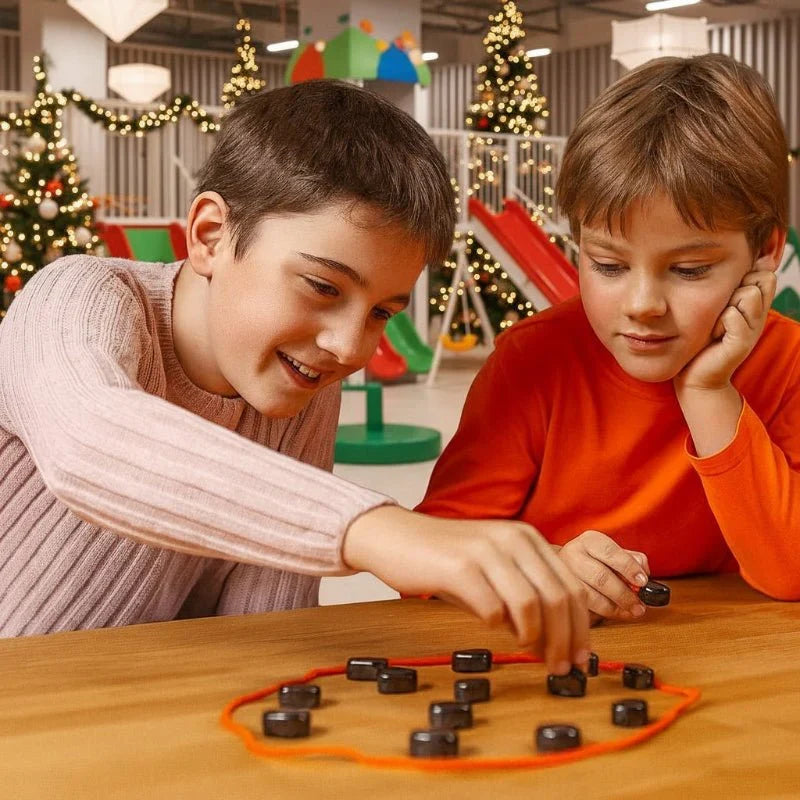 Magnetisch Schaakspel – Reisschaakbord met Sterke Magneten & Compact Formaat