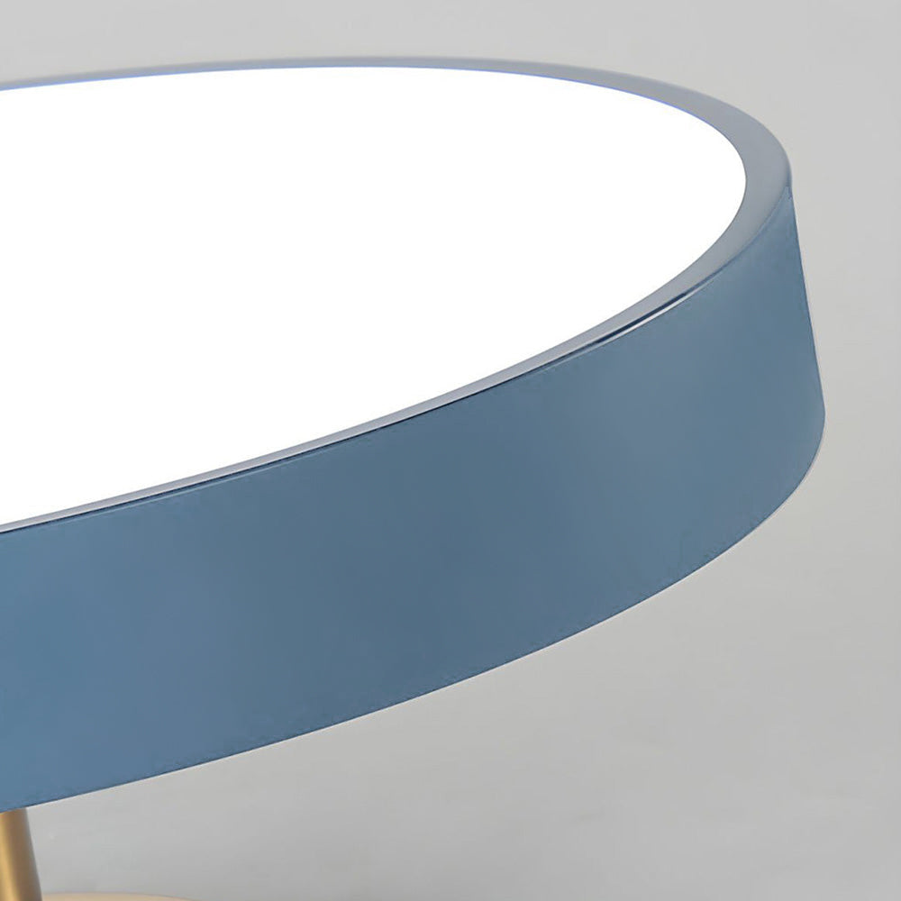 Vionte Plafondlamp – Ronde LED plafondlamp van metaal en acryl met energiezuinig design