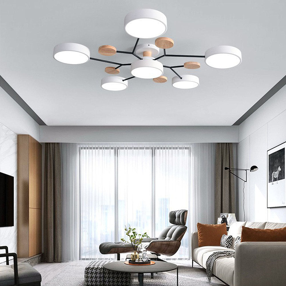 Plafondlamp LED – Modern Rond Design met Keuze uit Lichtkleur & Maten