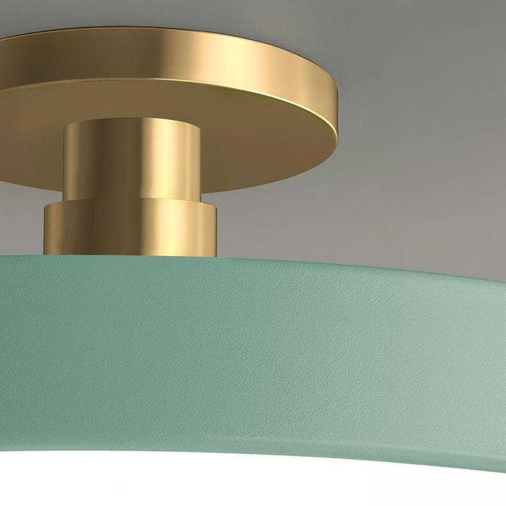 Vionte Plafondlamp – Ronde LED plafondlamp van metaal en acryl met energiezuinig design