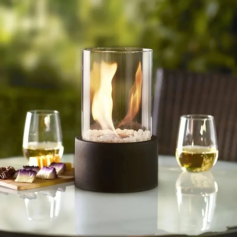 Fervora – Sfeerhaard Rond Bio-ethanol RVS – Indoor & Outdoor Tuinhaard VestraGear