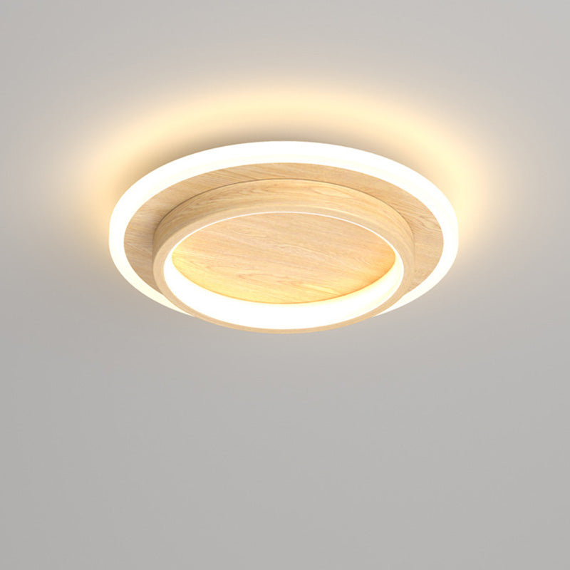 Eldaro Plafondlamp – Ronde LED plafondlamp van metaal en acryl met modern minimalistisch design