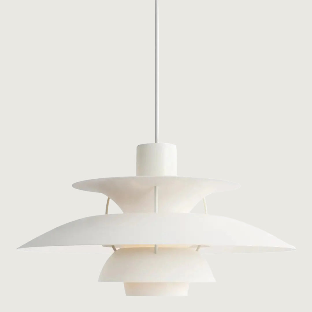Lunaris plafondlamp – Moderne metalen hanglamp met dimbare LED & strak minimalistisch ontwerp