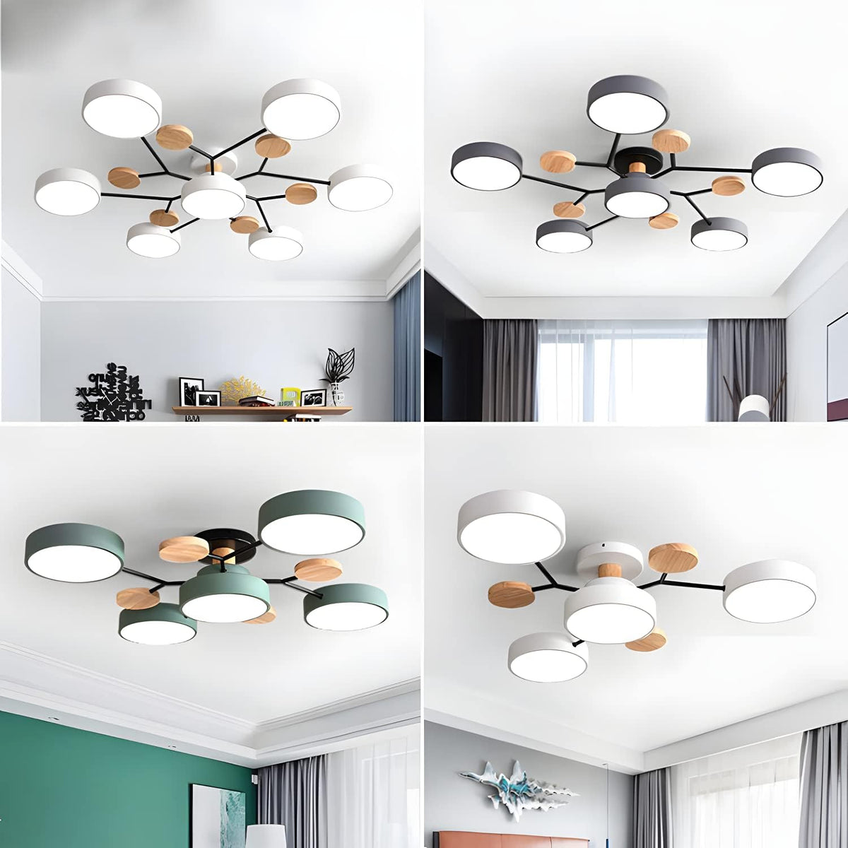 Plafondlamp LED – Modern Rond Design met Keuze uit Lichtkleur & Maten