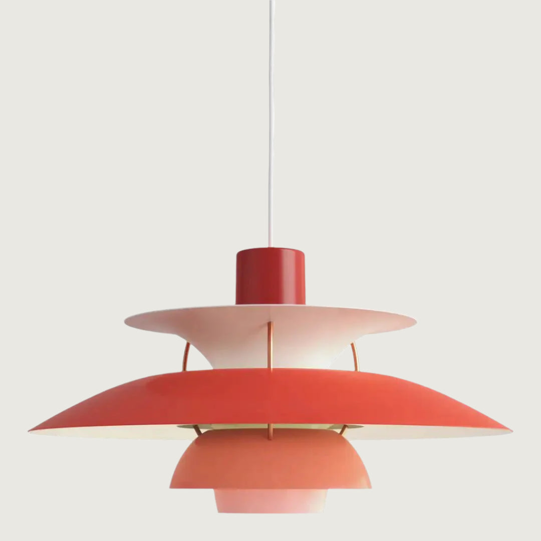 Lunaris plafondlamp – Moderne metalen hanglamp met dimbare LED & strak minimalistisch ontwerp