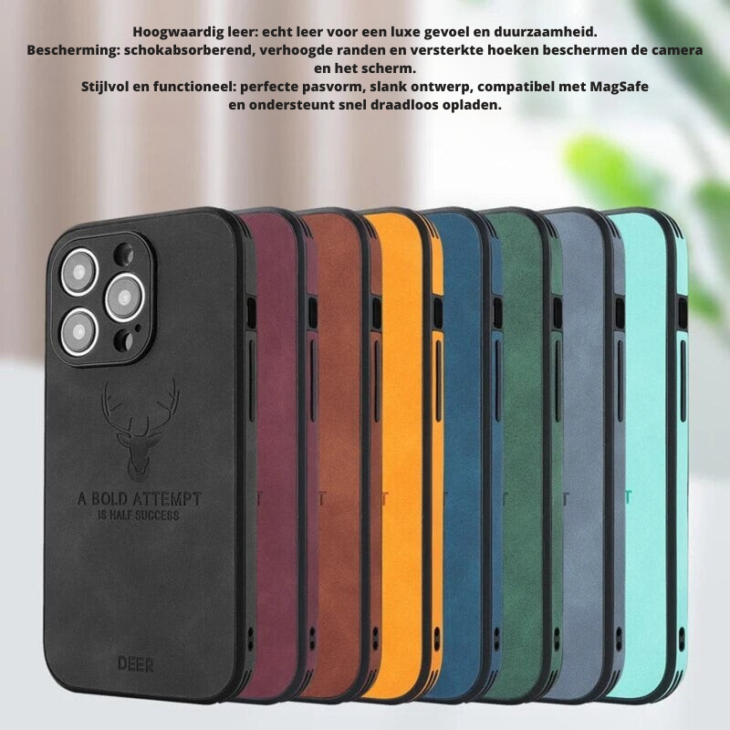 Luxvera – iPhone-hoes echt leer slank & schokbestendig – stijlvol design (Copy) VestraGear
