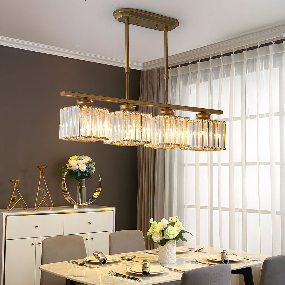 Artesso Hanglamp – Art Deco Design met Glazen Kappen & Verstelbare Hoogte