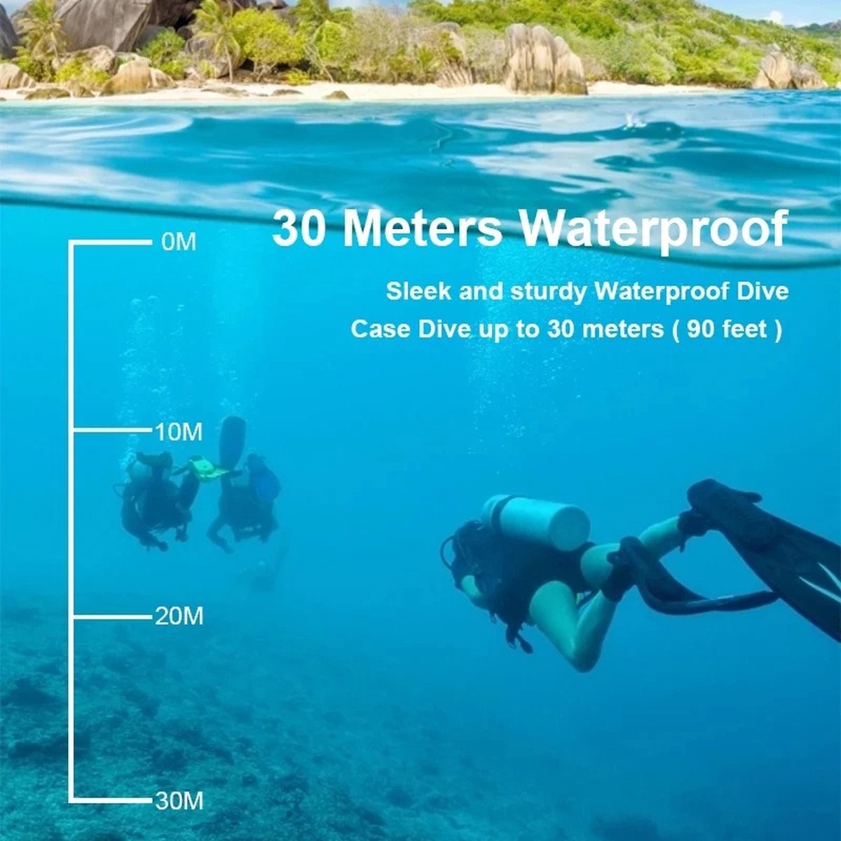 4K action camera – Haarscherp, 60FPS & waterdicht tot 30 m