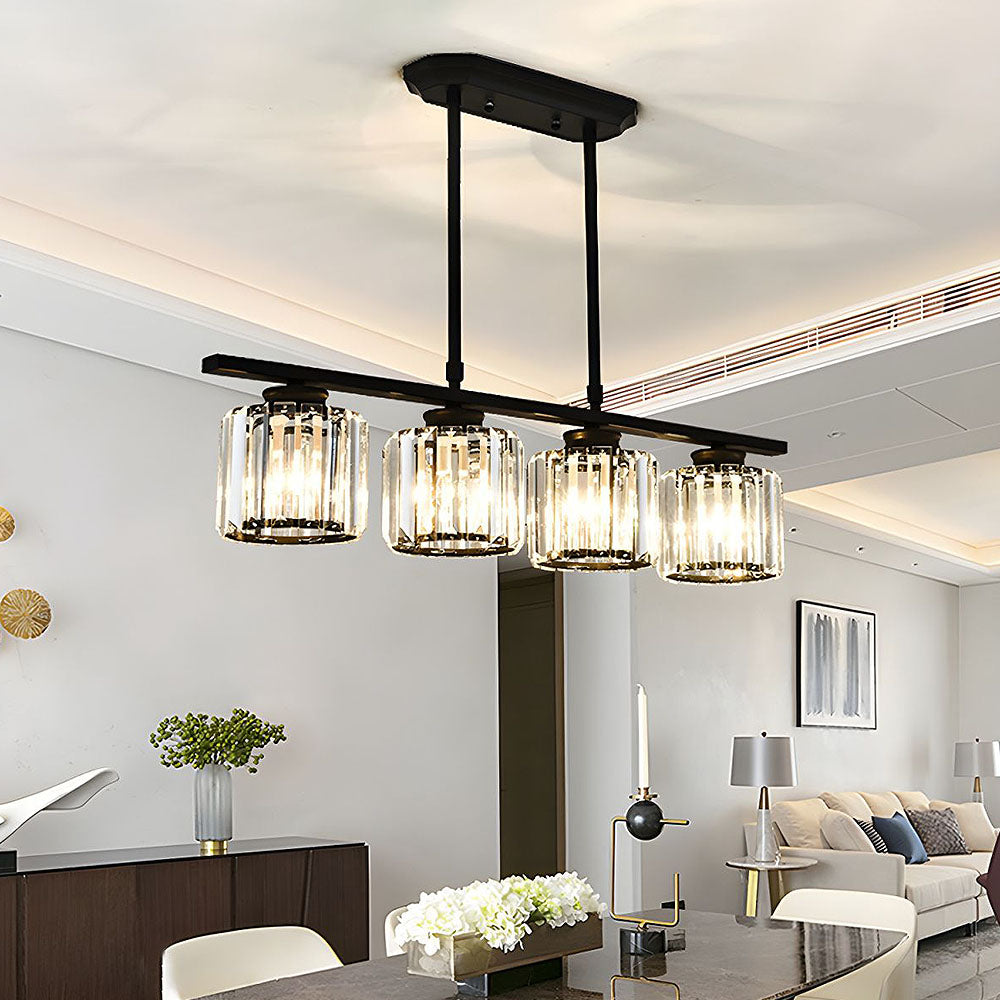 Artesso Hanglamp – Art Deco Design met Glazen Kappen & Verstelbare Hoogte