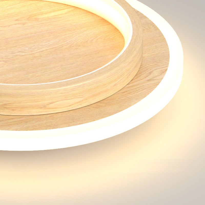 Eldaro Plafondlamp – Ronde LED plafondlamp van metaal en acryl met modern minimalistisch design