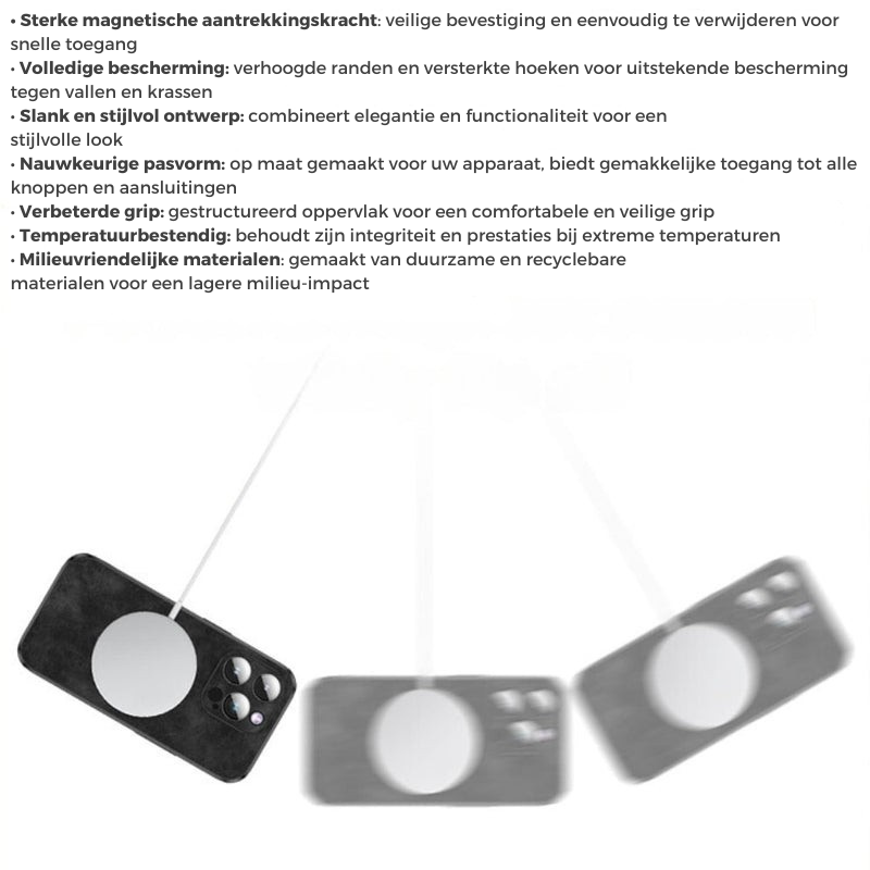 Luxvera – iPhone-hoes echt leer slank & schokbestendig – stijlvol design (Copy) VestraGear
