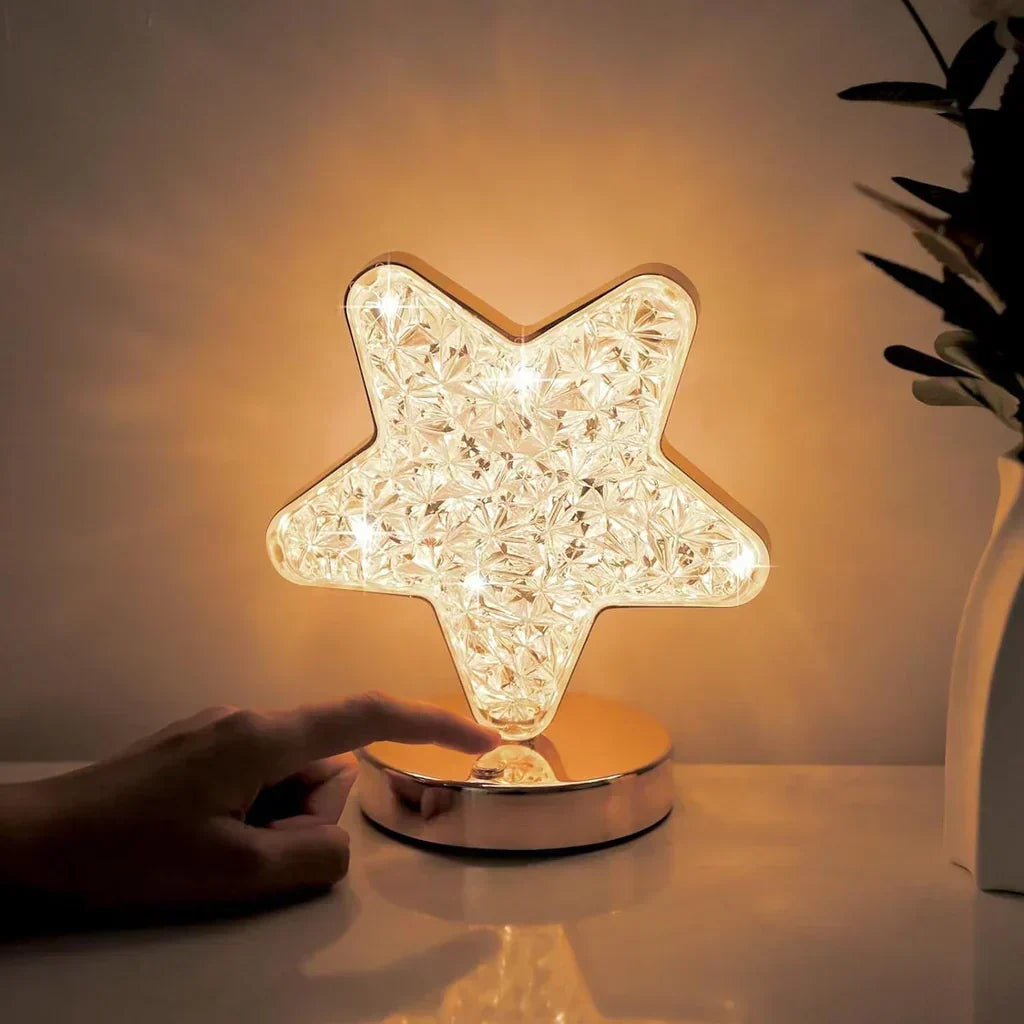 Lumystic Kristallen Tafellamp – Dimbare LED Verlichting & Betoverend Design voor Elke Ruimte
