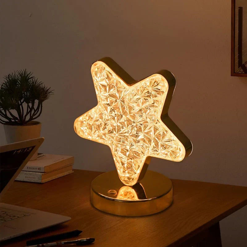 Lumystic Kristallen Tafellamp – Dimbare LED Verlichting & Betoverend Design voor Elke Ruimte