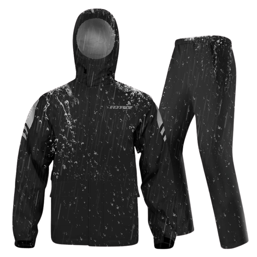 RiderPro Motorregenjas – Waterdichte Unisex Jas met Ergonomisch & Winddicht Ontwerp