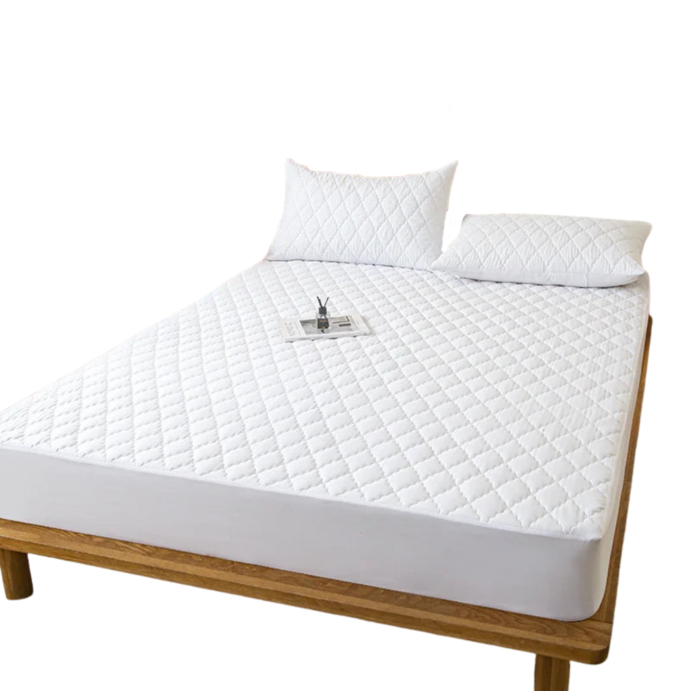 Restora matrastopper – Waterdichte bedbeschermer met elastische band & zacht ligcomfort