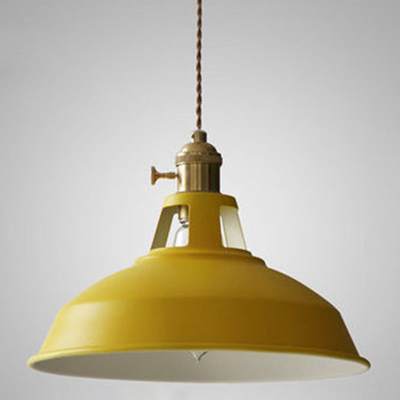 LuzRetroca hanglamp – Vintage industriële metalen plafondlamp met klassiek zwart design