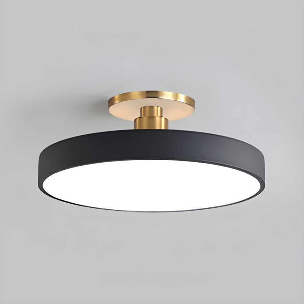 Vionte Plafondlamp – Ronde LED plafondlamp van metaal en acryl met energiezuinig design