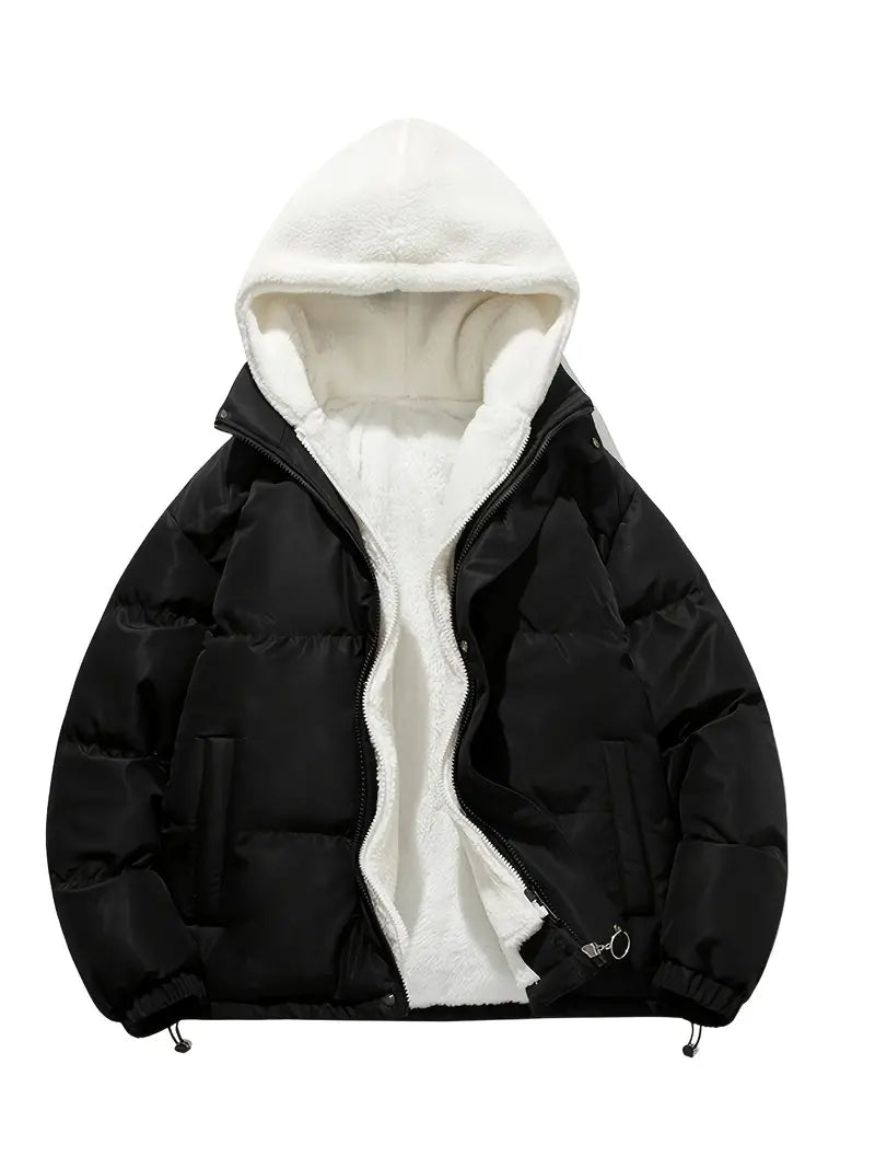 winterjas met capuchon heren – warm & stijlvol