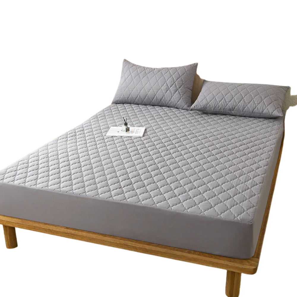 Restora matrastopper – Waterdichte bedbeschermer met elastische band & zacht ligcomfort