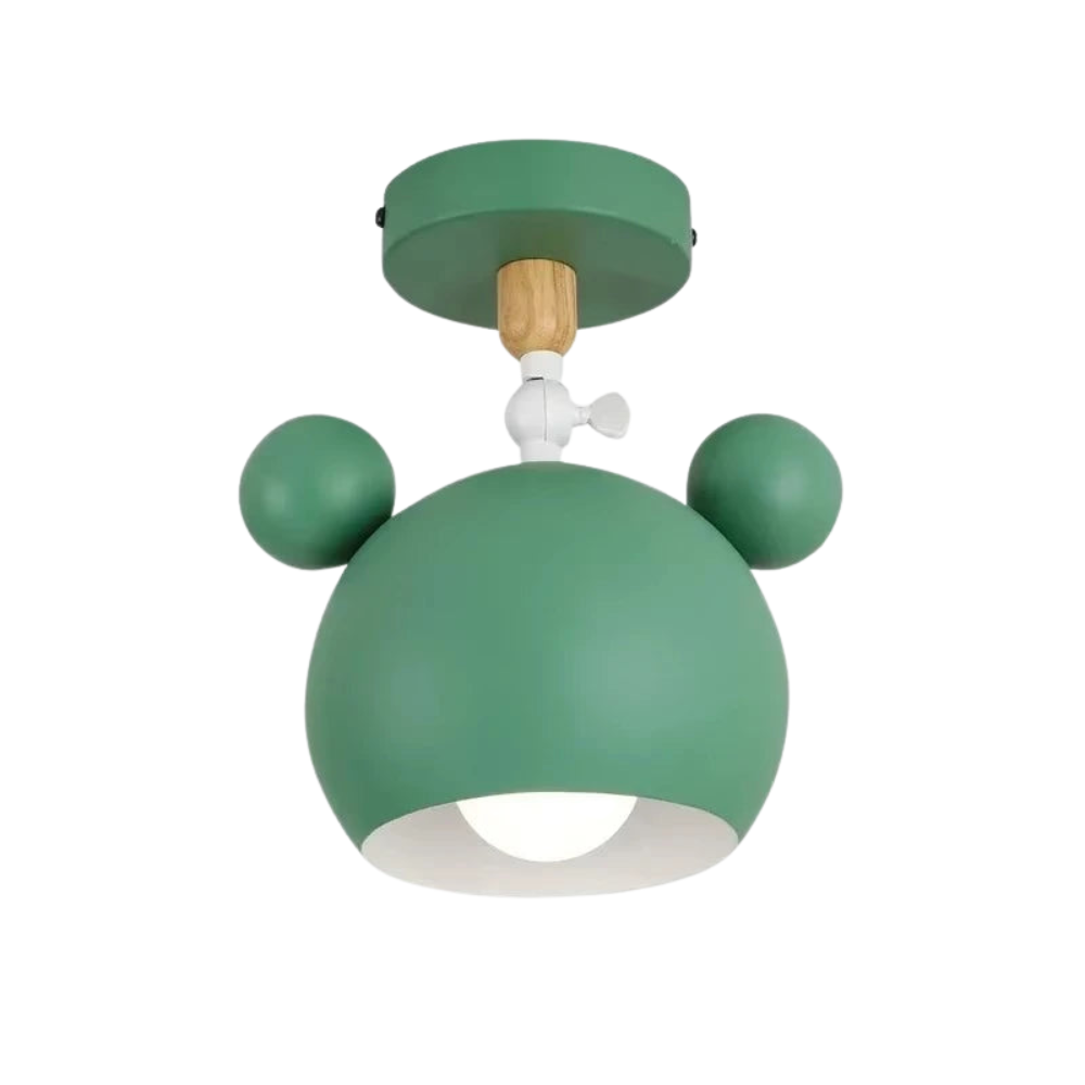 Cartonelle plafondlamp – Moderne cartoonlamp met E27-fitting & speels houten ontwerp (DO NOT PUT ONLINE)