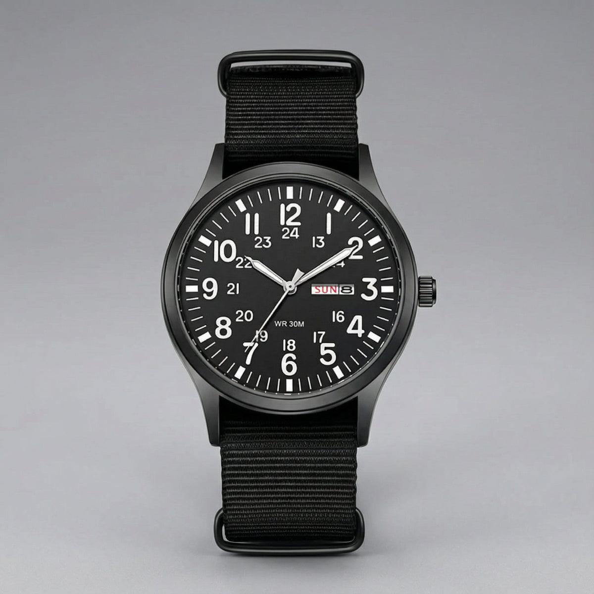 Outdoor Herenhorloge – 100m Waterdicht, Saffierglas & Quartz Uurwerk
