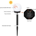3 Stuks Waterdichte LED Zonnebol Tuinverlichting - SunLuxe Orbs Vestragear