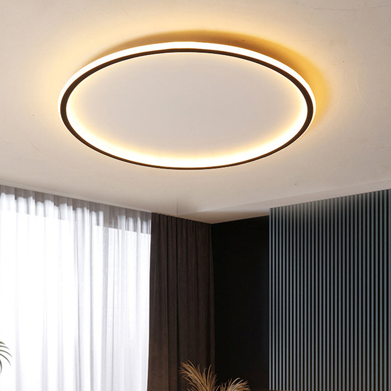EvoLuz plafondlamp – Moderne LED-plafondlamp met afstandsbediening & dimbaar minimalistisch design