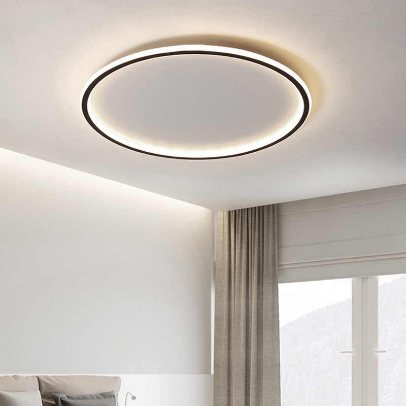 EvoLuz plafondlamp – Moderne LED-plafondlamp met afstandsbediening & dimbaar minimalistisch design