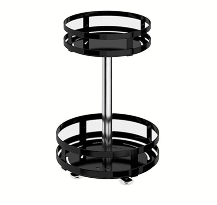 ErgoPlanner Kruidenrek – 360° Draaiend Metalen Organizer met Meerdere Lagen voor een Opgeruimde Keuken