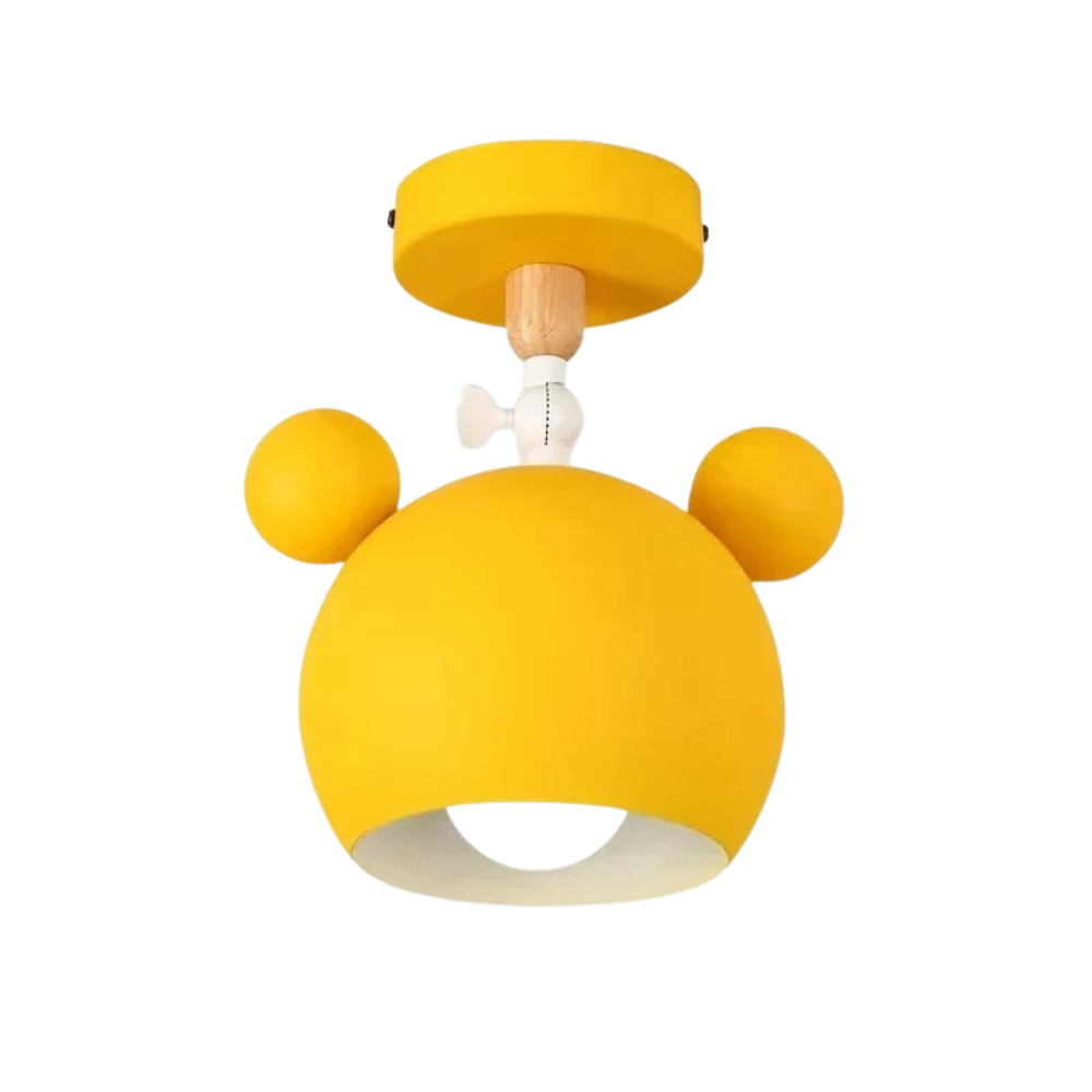 Cartonelle plafondlamp – Moderne cartoonlamp met E27-fitting & speels houten ontwerp (DO NOT PUT ONLINE)