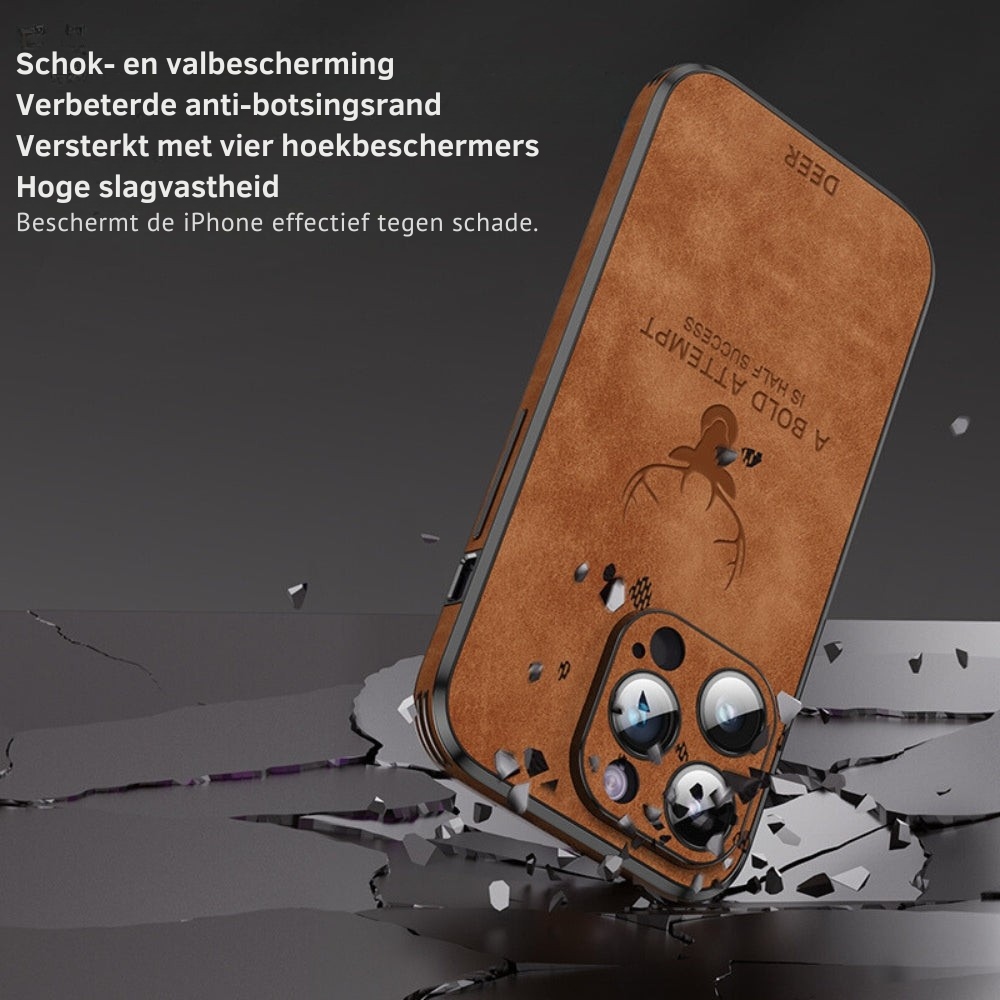 Luxvera – iPhone-hoes echt leer slank & schokbestendig – stijlvol design (Copy) VestraGear
