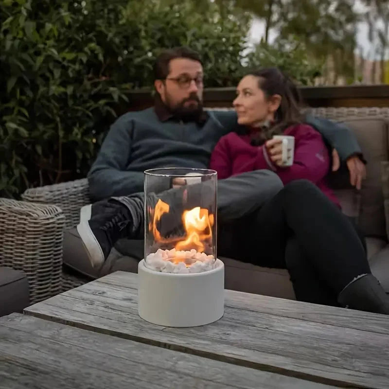 Fervora – Sfeerhaard Rond Bio-ethanol RVS – Indoor & Outdoor Tuinhaard VestraGear