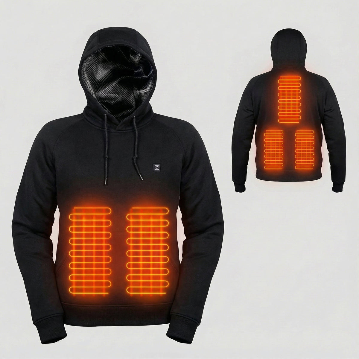 Verwarmde Hoodie - USB - Stijlvol en Warm voor de Winter
