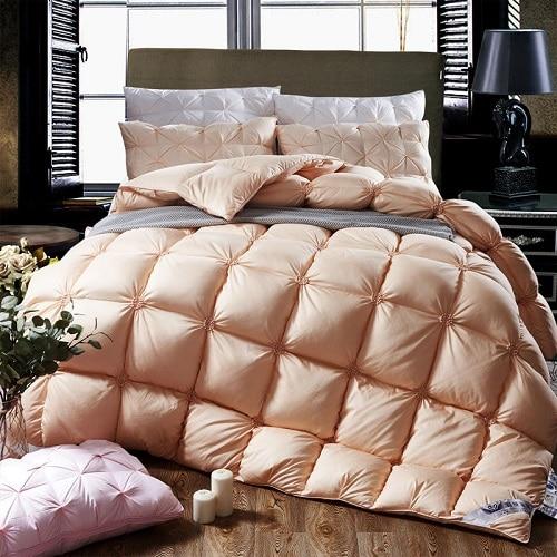 Velmara Dekbed – Luxe winterdekbed van 100% ganzendons met ademende katoenen tijk