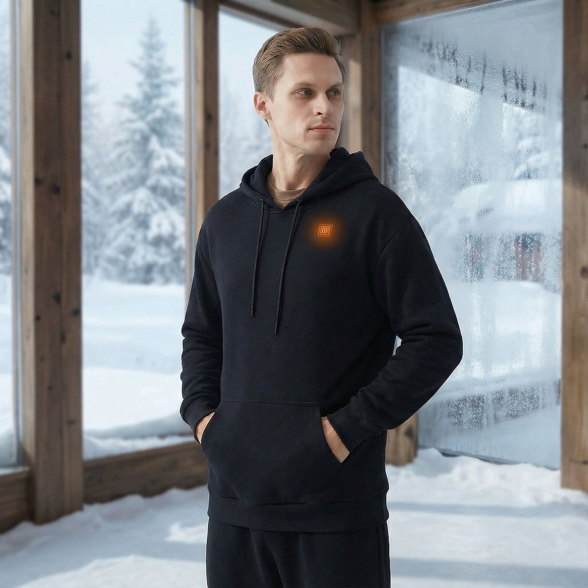 Verwarmde Hoodie - USB - Stijlvol en Warm voor de Winter