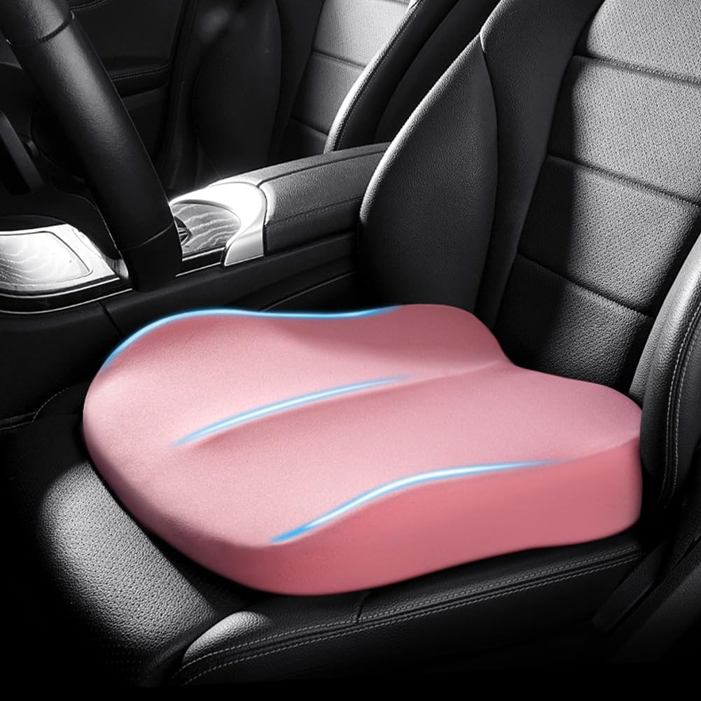 Auto zitkussen met verhoging – Betere zithoogte & ergonomische ondersteuning