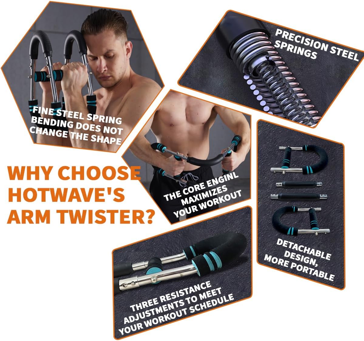 MusclePro Power Twister – Verstelbare Weerstand voor Bovenlichaamtraining