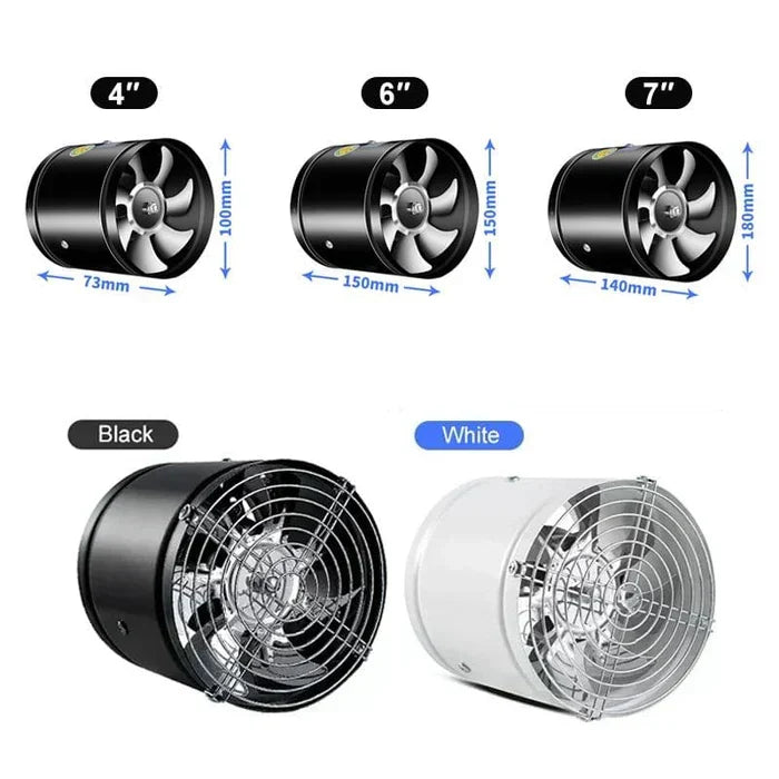 Ventaro Afzuigventilator – Stil, Krachtig & Duurzaam met Koperen Motor (Copy) VestraGear