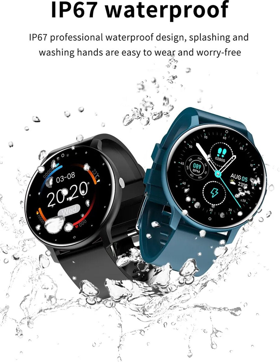 Veyro – Smartwatch met hartslag, bloeddruk & stappenteller – iOS/Android