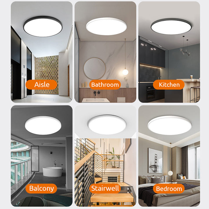 Lunexa – LED plafondlamp slank design hoge lichtopbrengst – modern huis LED