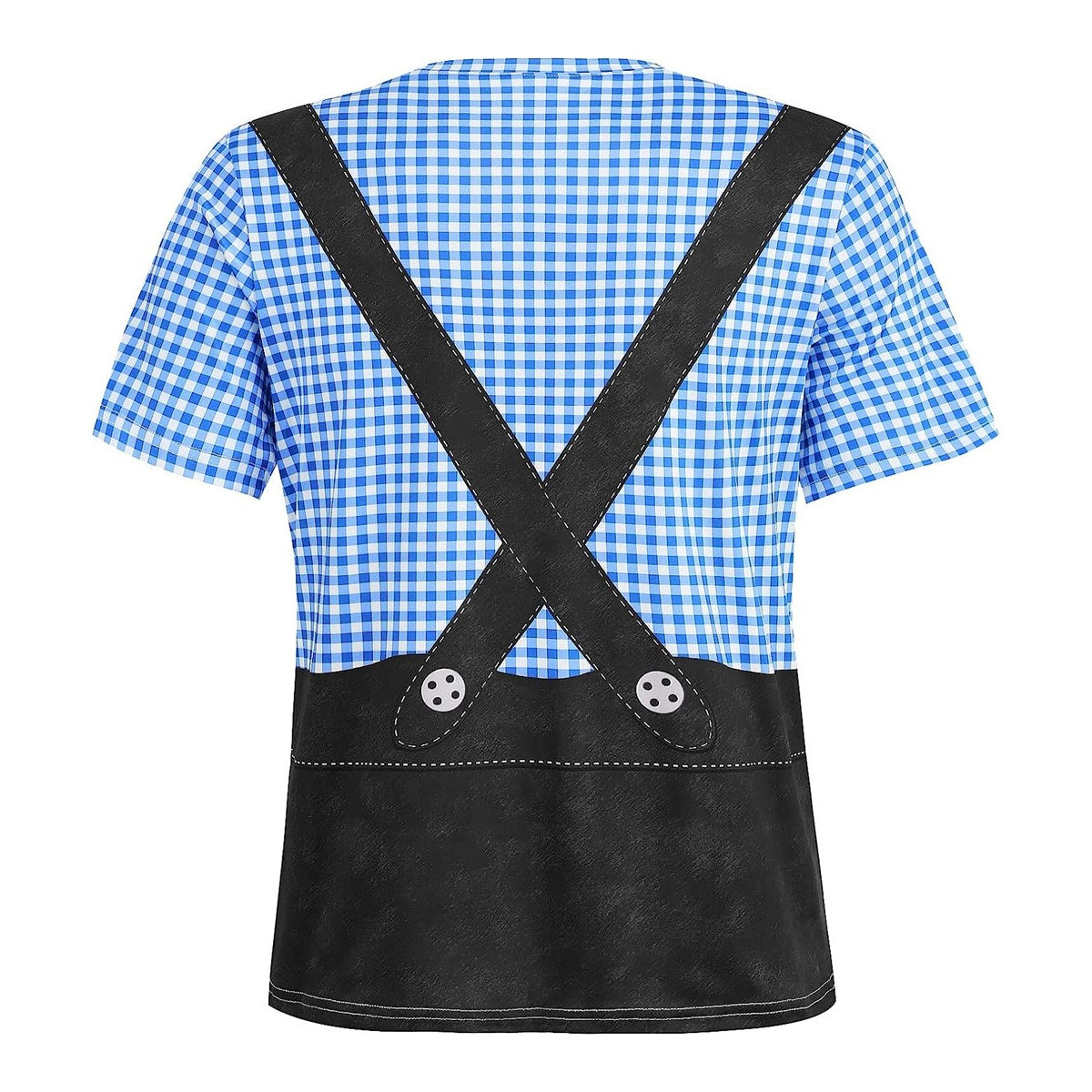 Bavaro – T-Shirt met Lederhosenprint – Jouw Outfit voor Bierfeest & Oktoberfest