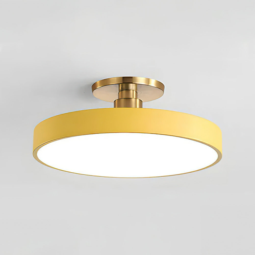 Vionte Plafondlamp – Ronde LED plafondlamp van metaal en acryl met energiezuinig design